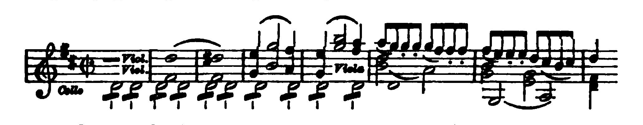 The music notation as it appears in page scans