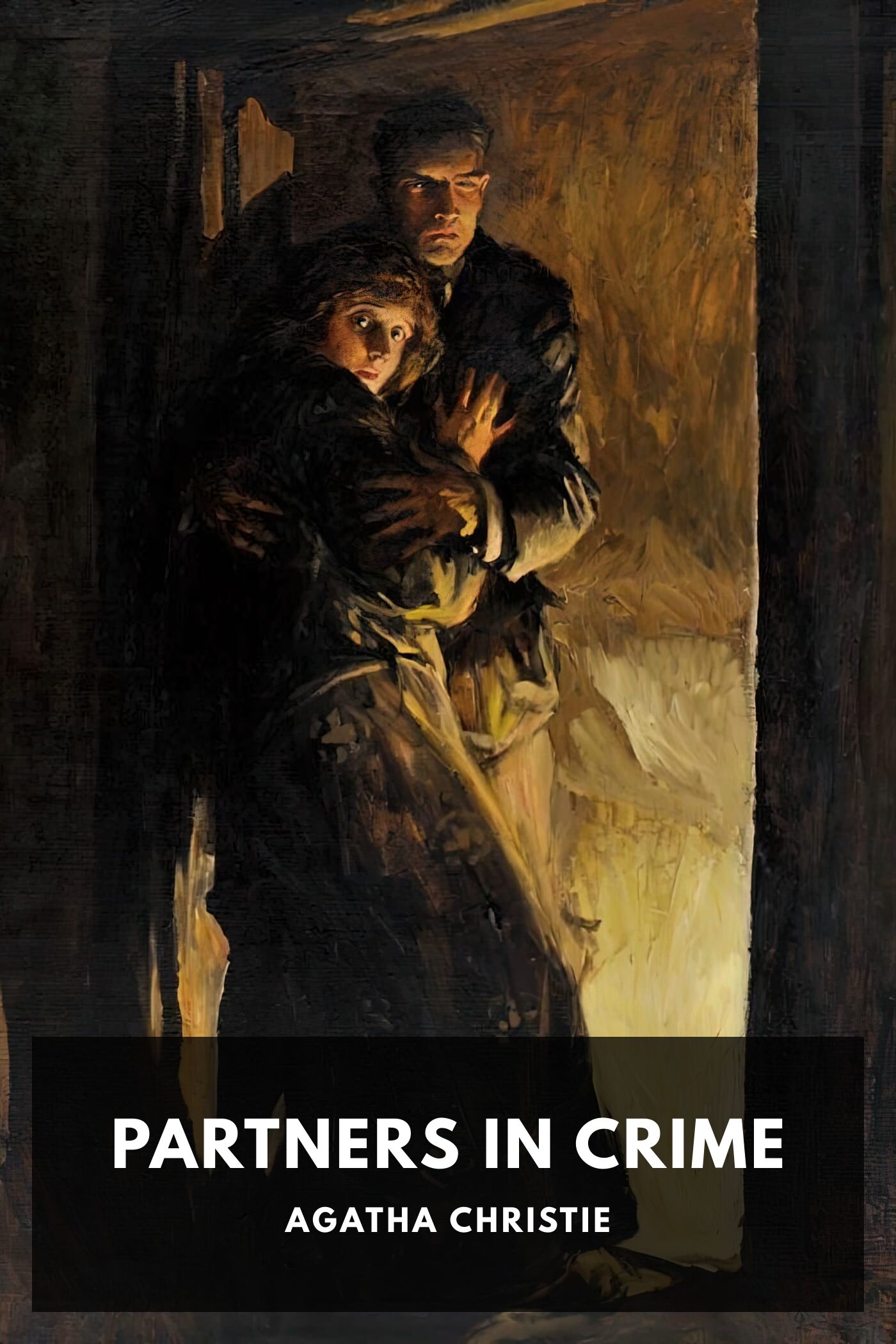 Illustrated cover for Partners in Crime by Agatha Christie