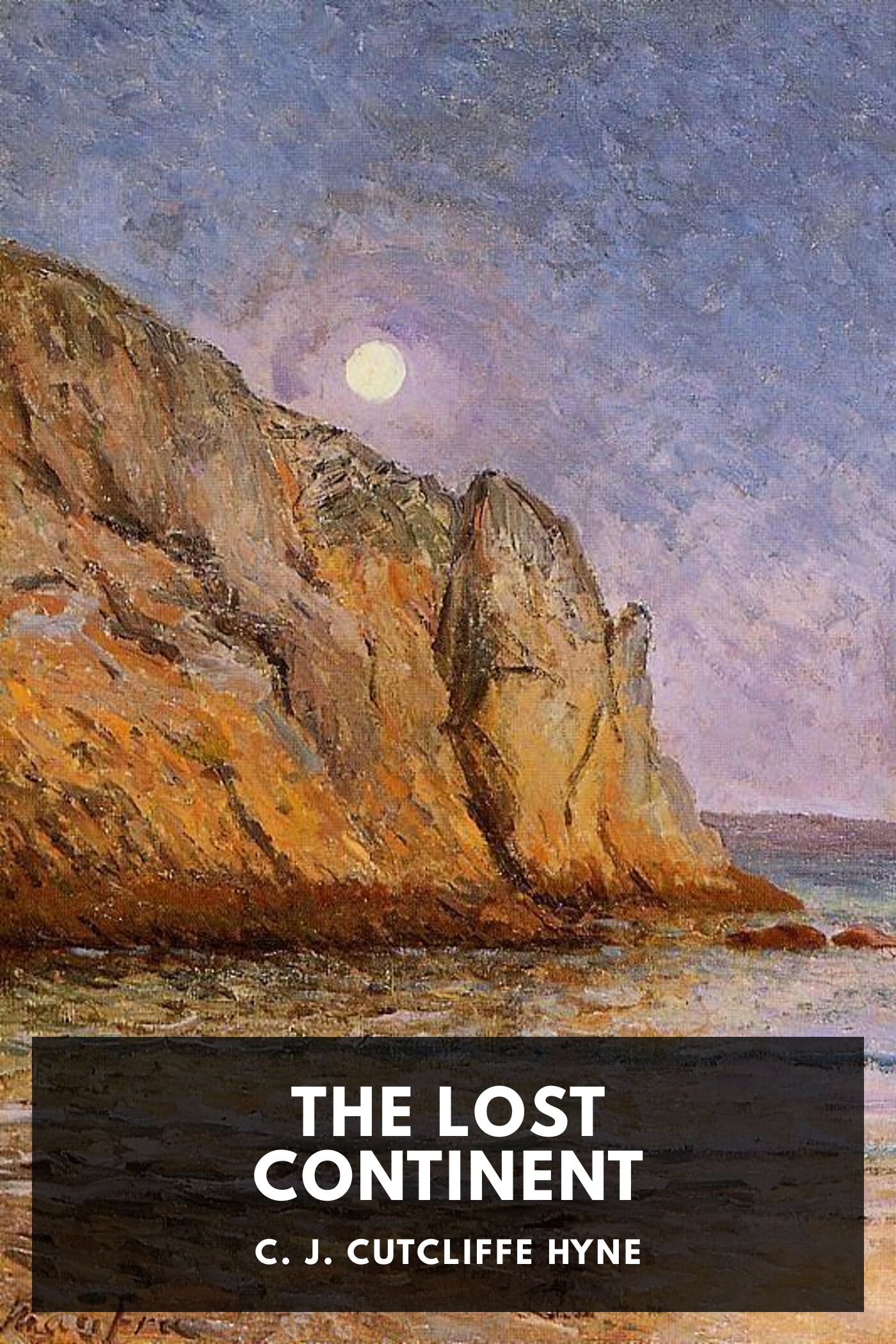 Illustrated cover for The Lost Continent