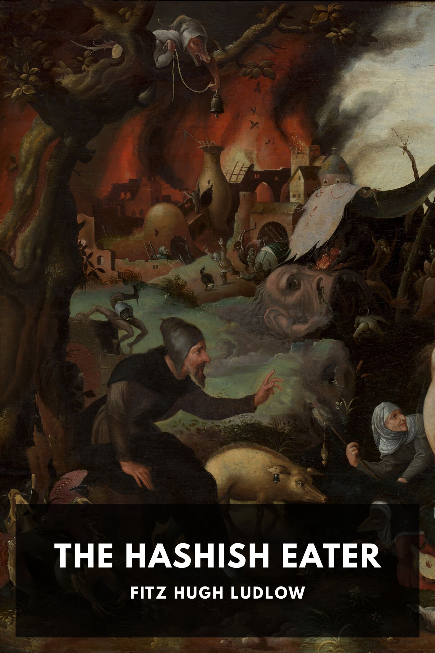 Illustrated cover for The Hashish Eater