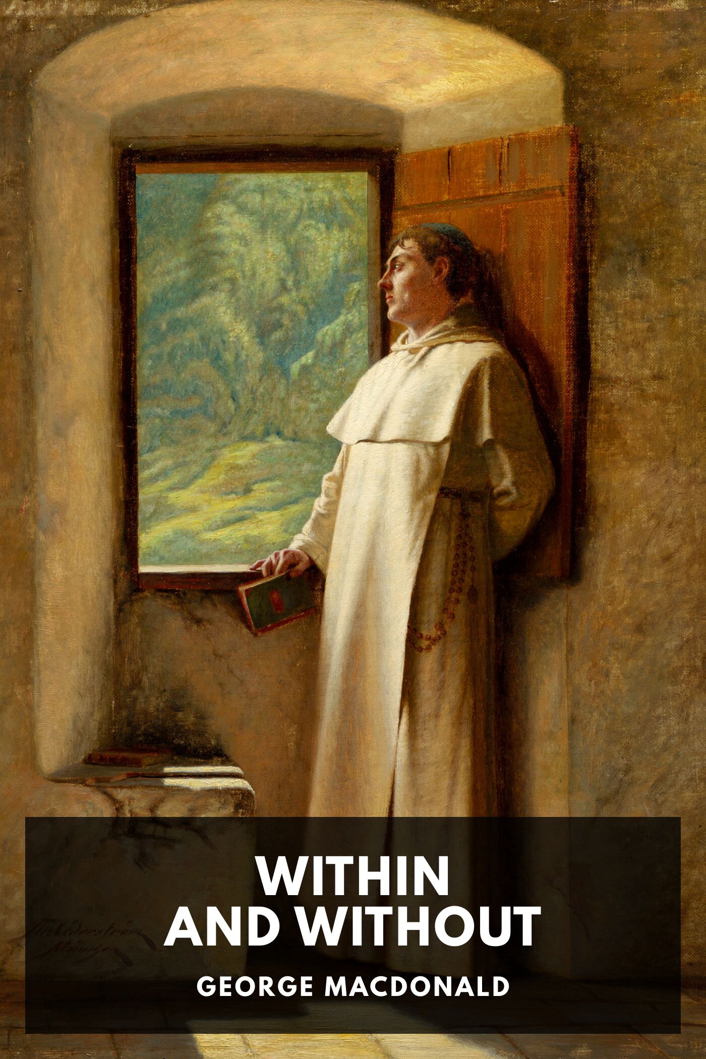 Illustrated cover for Within and Without by George MacDonald