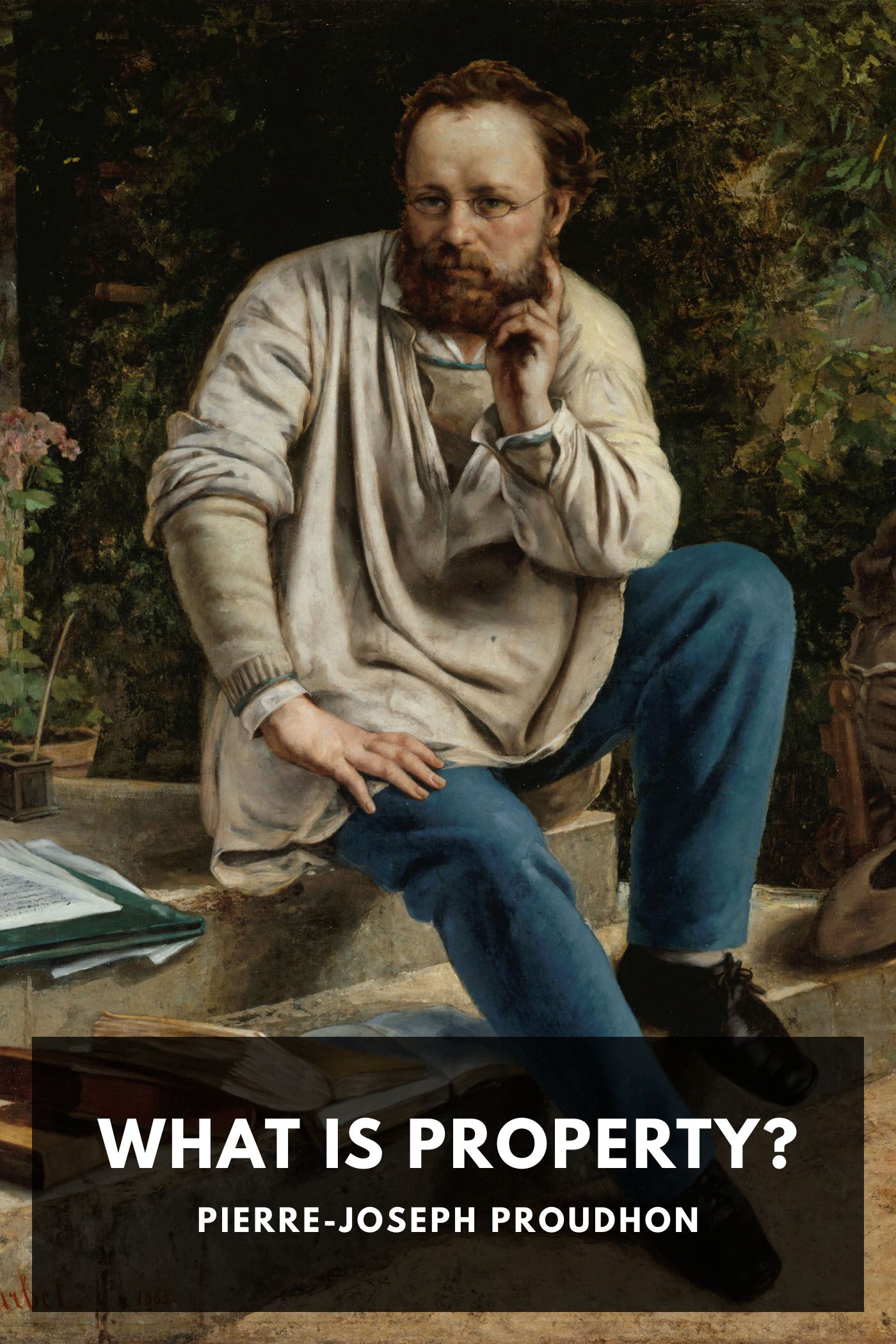Illustrated cover for What Is Property?