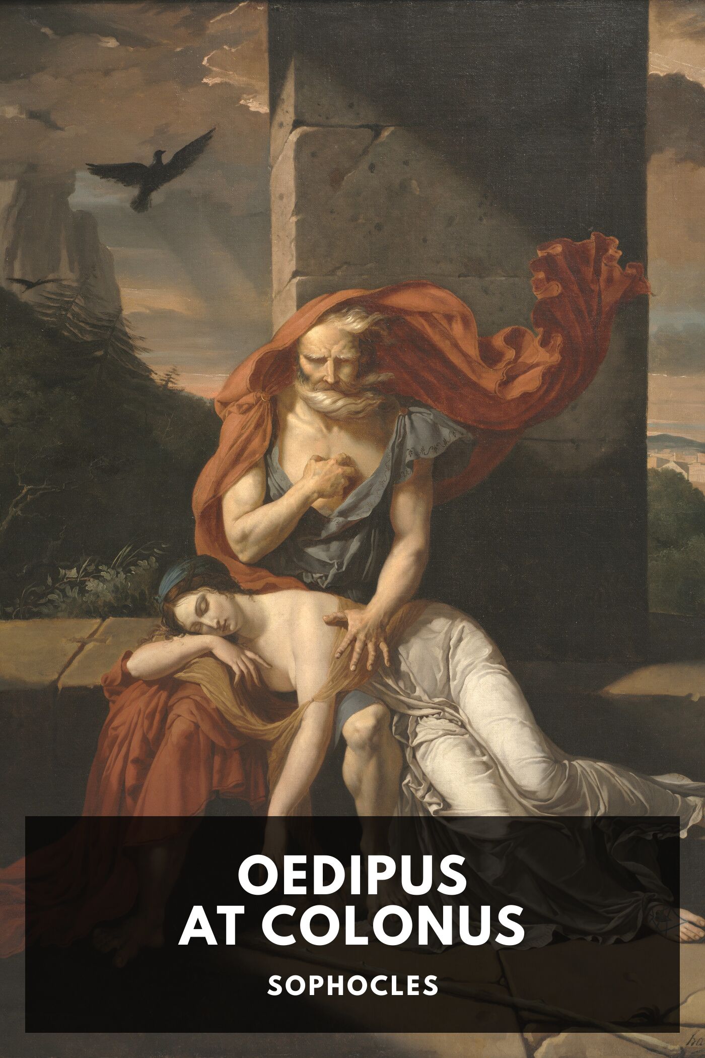 Illustrated cover for Oedipus at Colonus