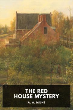 The cover for the Standard Ebooks edition of The Red House Mystery, by A. A. Milne
