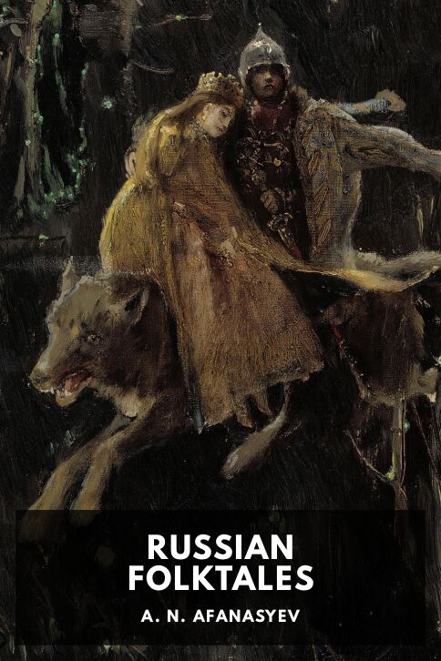 The cover for the Standard Ebooks edition of Russian Folktales, by A. N. Afanasyev. Translated by Leonard A. Magnus