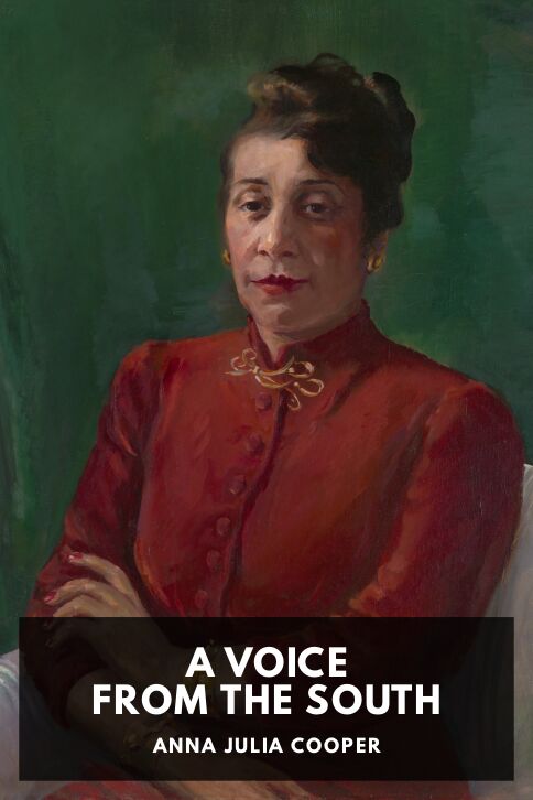 The cover for the Standard Ebooks edition of A Voice from the South, by Anna Julia Cooper