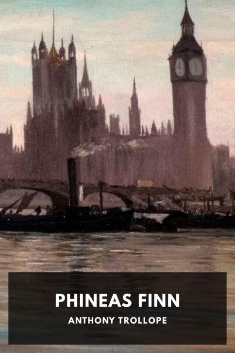 The cover for the Standard Ebooks edition of Phineas Finn, by Anthony Trollope