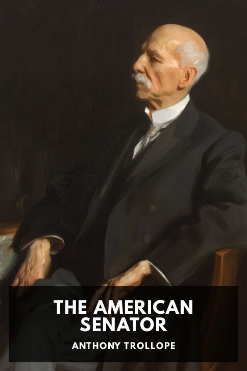 The cover for the Standard Ebooks edition of The American Senator, by Anthony Trollope