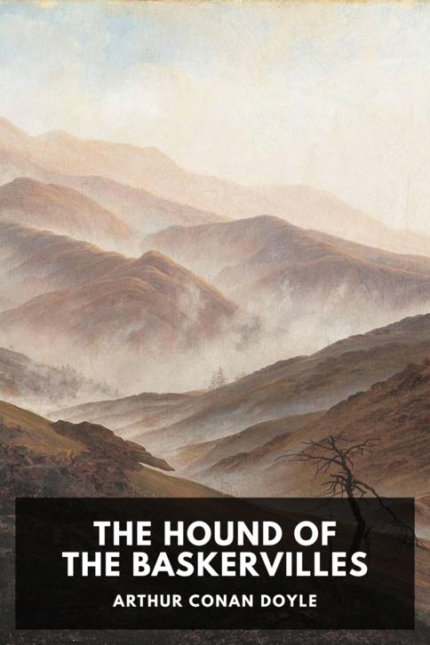 The cover for the Standard Ebooks edition of The Hound of the Baskervilles, by Arthur Conan Doyle