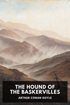 The cover for the Standard Ebooks edition of The Hound of the Baskervilles, by Arthur Conan Doyle