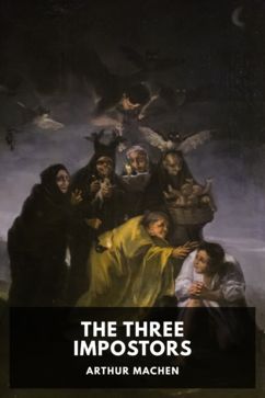 The cover for the Standard Ebooks edition of The Three Impostors, by Arthur Machen
