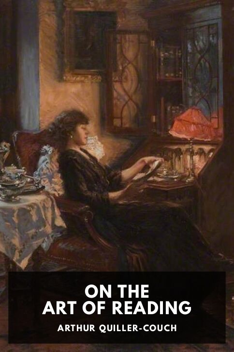 The cover for the Standard Ebooks edition of On the Art of Reading, by Arthur Quiller-Couch