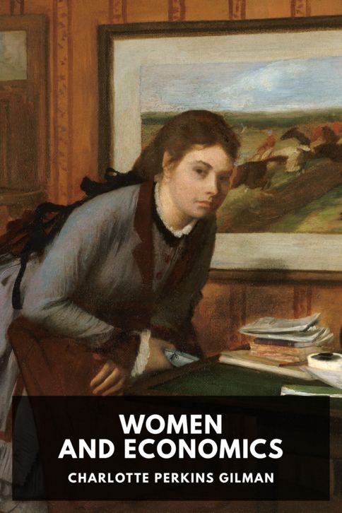 The cover for the Standard Ebooks edition of Women and Economics, by Charlotte Perkins Gilman