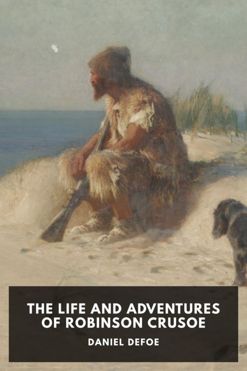 The cover for the Standard Ebooks edition of The Life and Adventures of Robinson Crusoe, by Daniel Defoe