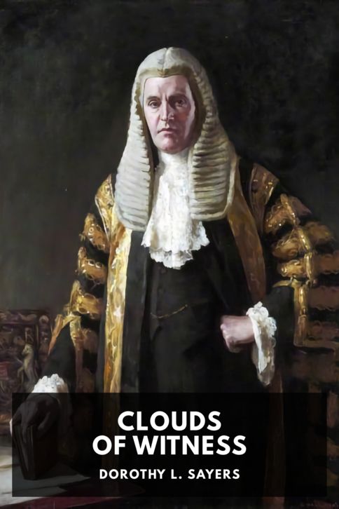 The cover for the Standard Ebooks edition of Clouds of Witness, by Dorothy L. Sayers