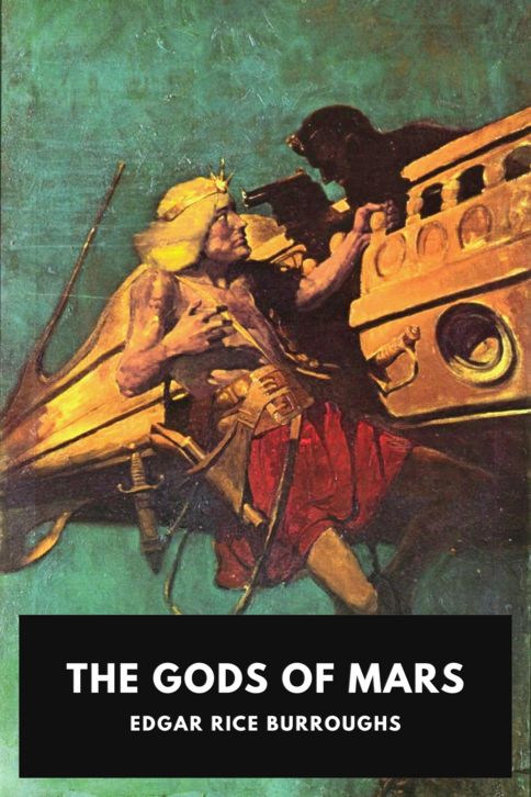 The cover for the Standard Ebooks edition of The Gods of Mars, by Edgar Rice Burroughs