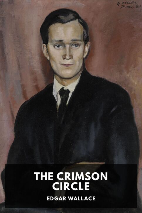 The cover for the Standard Ebooks edition of The Crimson Circle, by Edgar Wallace