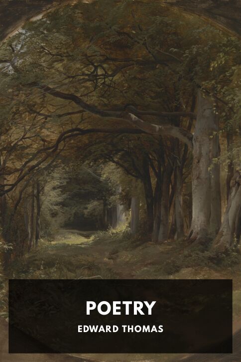 The cover for the Standard Ebooks edition of Poetry, by Edward Thomas
