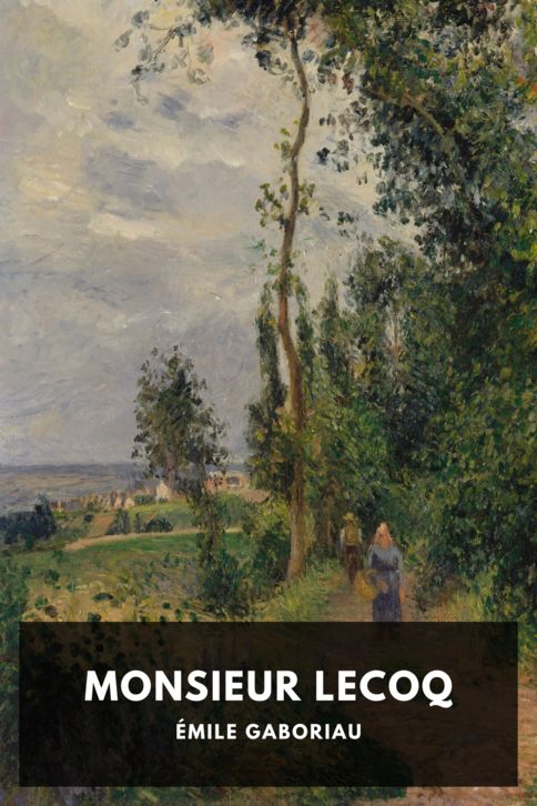 The cover for the Standard Ebooks edition of Monsieur Lecoq, by Émile Gaboriau. Translated by Laura E. Kendall