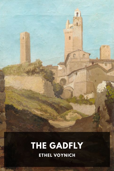 The cover for the Standard Ebooks edition of The Gadfly, by Ethel Voynich