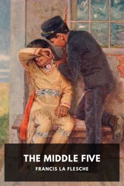 The cover for the Standard Ebooks edition of The Middle Five, by Francis La Flesche
