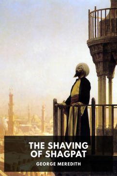 The cover for the Standard Ebooks edition of The Shaving of Shagpat, by George Meredith