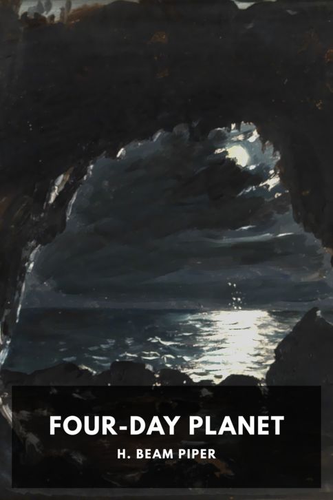 The cover for the Standard Ebooks edition of Four-Day Planet, by H. Beam Piper