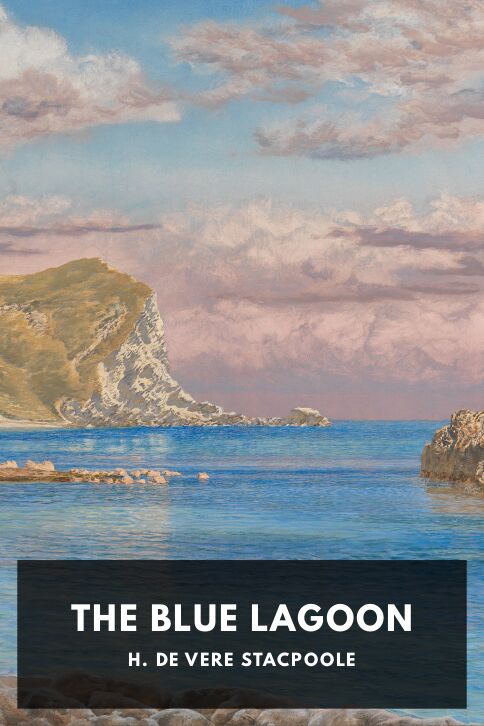 The cover for the Standard Ebooks edition of The Blue Lagoon, by H. de Vere Stacpoole