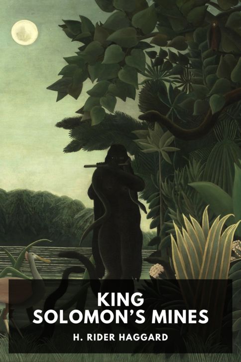 The cover for the Standard Ebooks edition of King Solomon’s Mines, by H. Rider Haggard