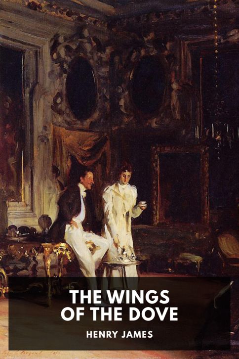 The cover for the Standard Ebooks edition of The Wings of the Dove, by Henry James