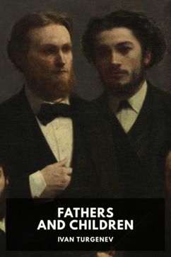 The cover for the Standard Ebooks edition of Fathers and Children, by Ivan Turgenev. Translated by Constance Garnett