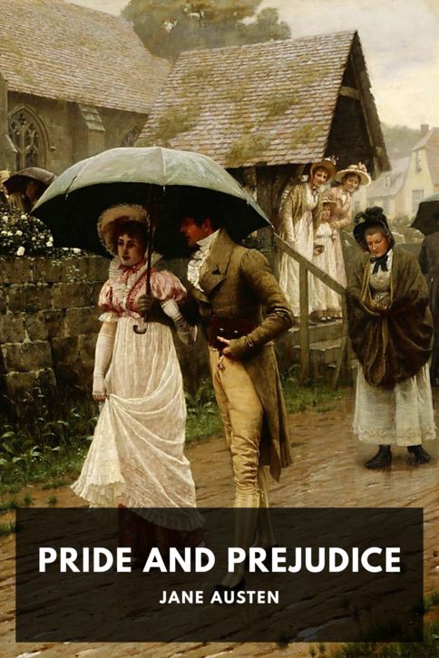 The cover for the Standard Ebooks edition of Pride and Prejudice, by Jane Austen
