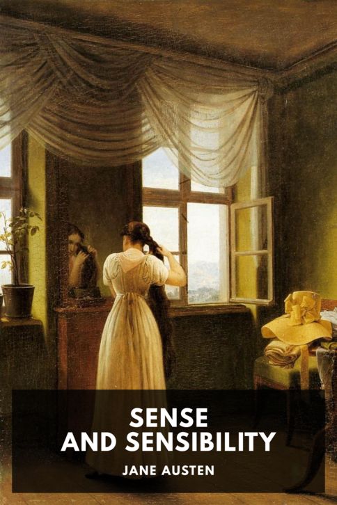 The cover for the Standard Ebooks edition of Sense and Sensibility, by Jane Austen