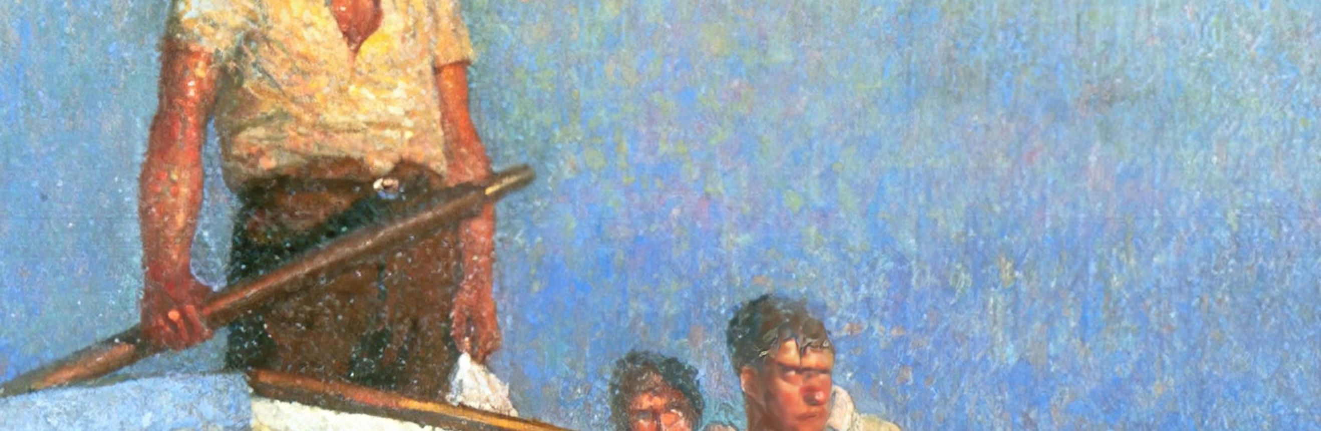 The cover for the Standard Ebooks edition of Three Men in a Boat.