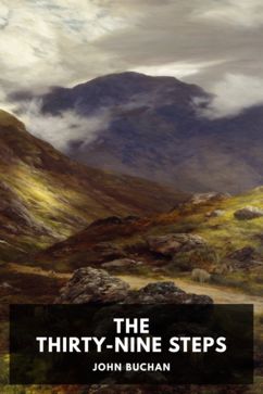The cover for the Standard Ebooks edition of The Thirty-Nine Steps, by John Buchan