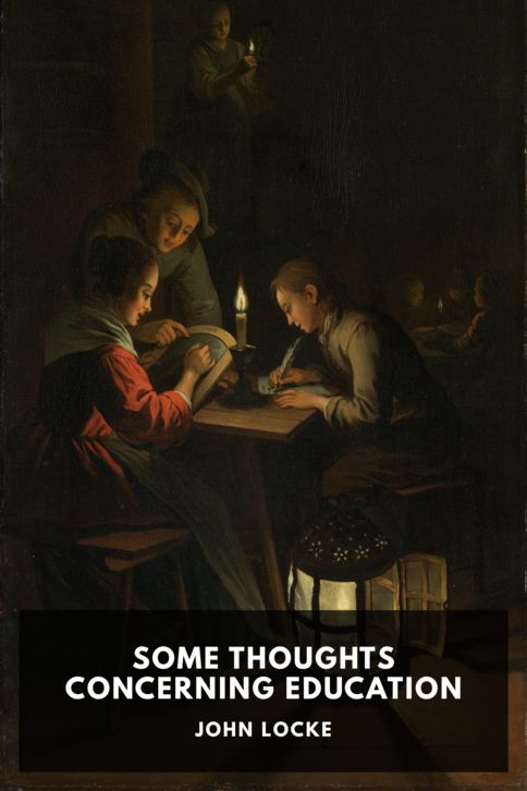 The cover for the Standard Ebooks edition of Some Thoughts Concerning Education, by John Locke