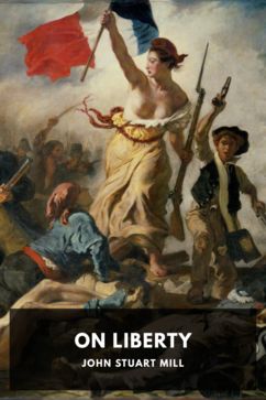 The cover for the Standard Ebooks edition of On Liberty, by John Stuart Mill
