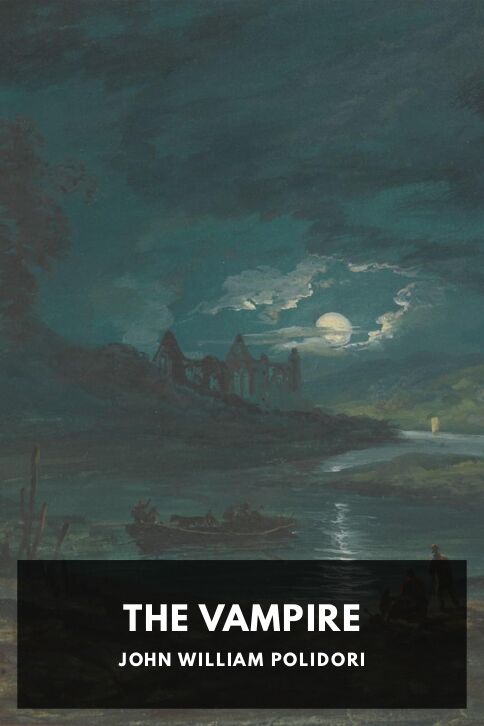 The cover for the Standard Ebooks edition of The Vampire, by John William Polidori