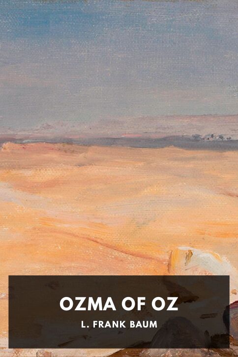 The cover for the Standard Ebooks edition of Ozma of Oz, by L. Frank Baum