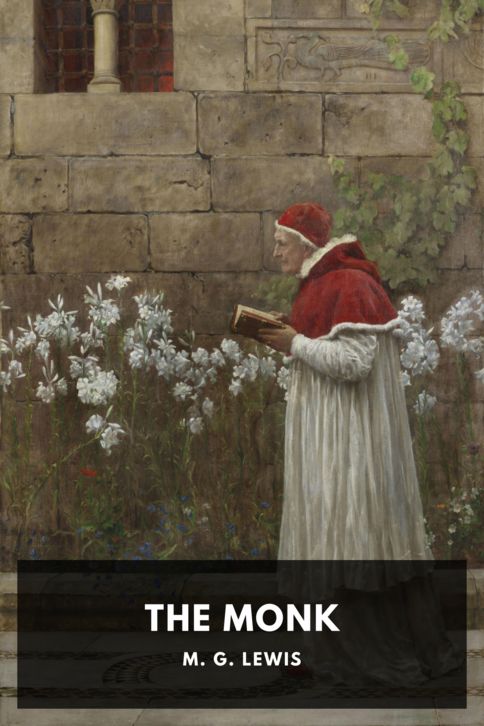 The cover for the Standard Ebooks edition of The Monk, by M. G. Lewis
