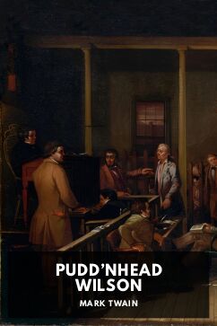 The cover for the Standard Ebooks edition of Pudd’nhead Wilson, by Mark Twain