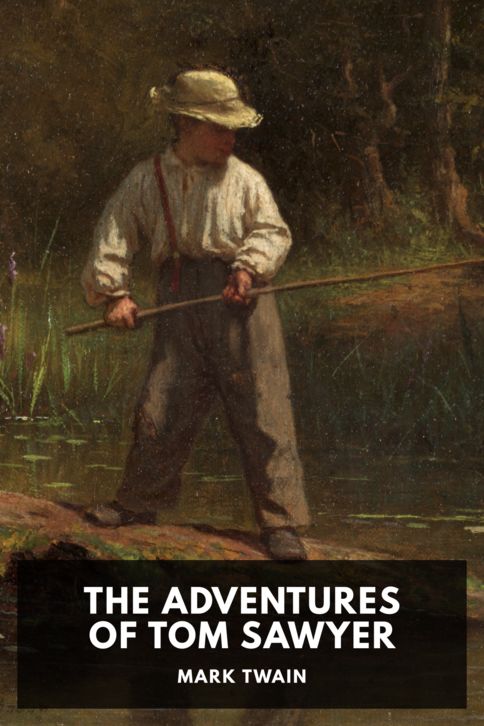 The cover for the Standard Ebooks edition of The Adventures of Tom Sawyer, by Mark Twain