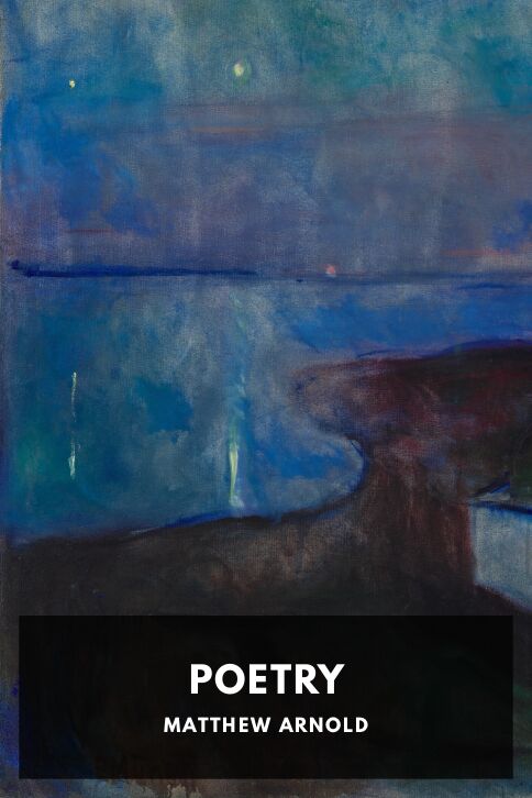The cover for the Standard Ebooks edition of Poetry, by Matthew Arnold