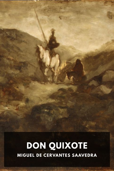 The cover for the Standard Ebooks edition of Don Quixote, by Miguel de Cervantes Saavedra. Translated by John Ormsby