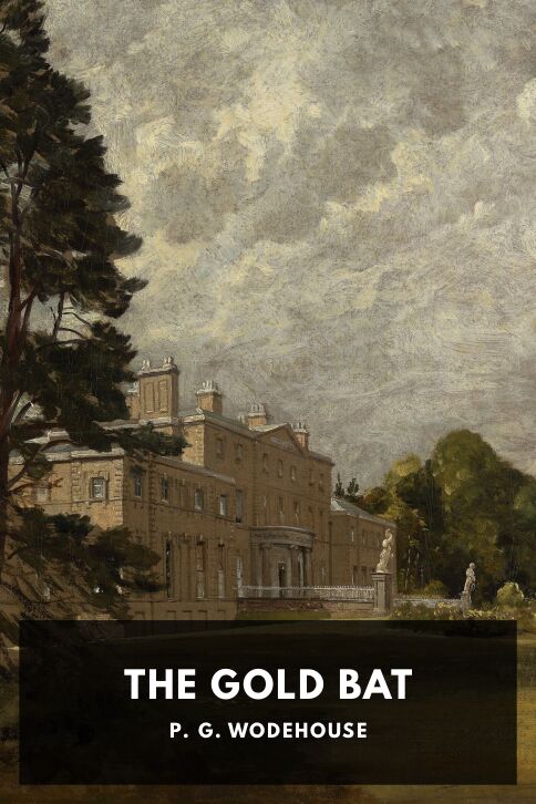 The cover for the Standard Ebooks edition of The Gold Bat, by P. G. Wodehouse