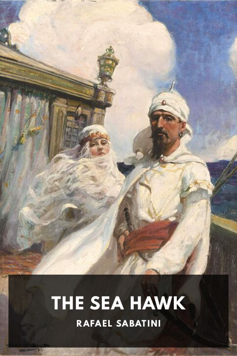 The cover for the Standard Ebooks edition of The Sea Hawk, by Rafael Sabatini