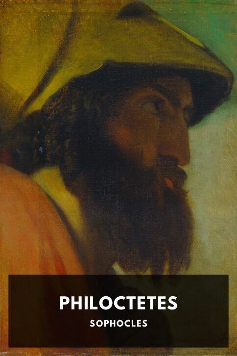 The cover for the Standard Ebooks edition of Philoctetes, by Sophocles. Translated by Francis Storr