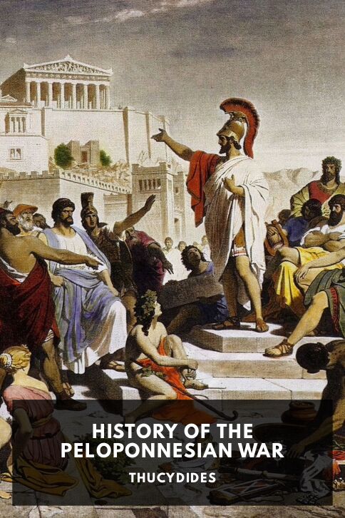 The cover for the Standard Ebooks edition of History of the Peloponnesian War, by Thucydides. Translated by Richard Crawley