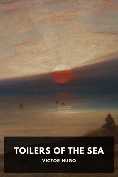 The cover for the Standard Ebooks edition of Toilers of the Sea, by Victor Hugo. Translated by William Moy Thomas