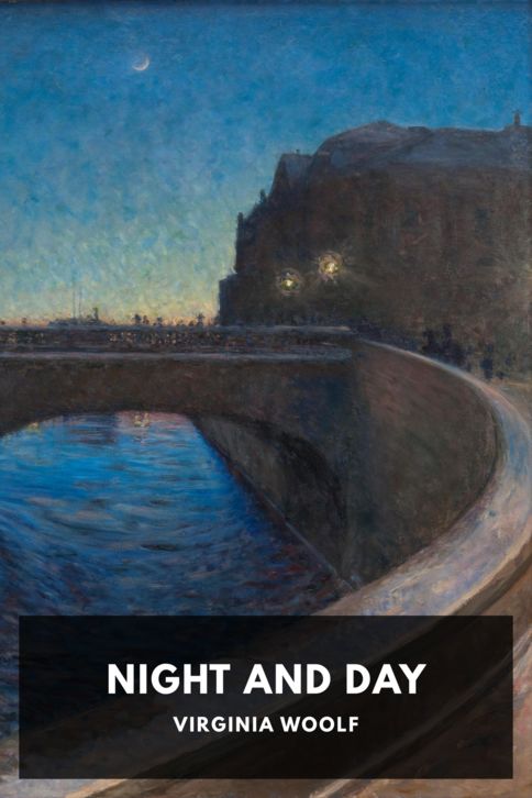 The cover for the Standard Ebooks edition of Night and Day, by Virginia Woolf